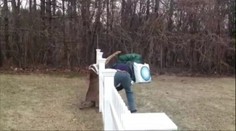 Tak toto nevyšlo: Srnec preskakoval plot, ale zle skončil