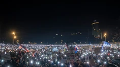 Kyjev poprel účasť na protivládnych protestoch. Fica obvinil zo snahy preniesť zodpovednosť za vlastné zlyhania