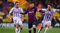Barcelona len s chudobným víťazstvom proti Valladolidu
