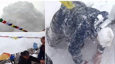 Hrôzostrašné video! Horolezci unikajú pred lavínou na Evereste
