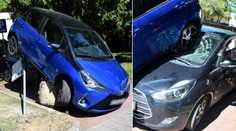 Spôsob, akým sa mu podarilo zaparkovať, prekvapil aj policajtov. Opitý dôchodca si pomýlil brzdu s plynom