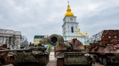 VIDEO: Ukrajina vyhlásila krátky letecký poplach. Sirény sa rozozvučali v Kyjeve a ďalších oblastiach