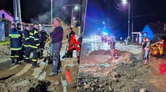 FOTO: Prívalové dažde spôsobili pohromu. V obci pri Kežmarku vyhlásili mimoriadnu situáciu