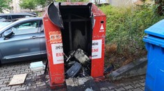 Hrôzostrašná smrť v Česku. Muž zhorel uväznený v kontajneri