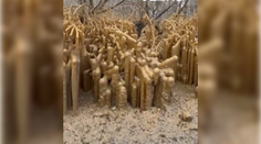 VIDEO: Kanalizačná pohroma vo Volgograde. Ulice mesta pokryli fekálne stalagmity