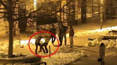 Drsná bitka v Martine. Opäť sa všetci len prizerali!