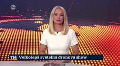 Veľkolepá svetelná dronová show
