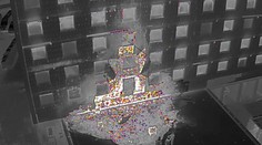 FOTO+VIDEO: V Nitre v noci horel internát plný detí. Špekuluje sa, že požiar mohol spôsobiť ohorok cigarety