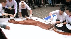 Prešovčania vytvorili rekord. Pozrite si 85-kilogramovú tortu