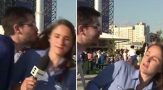 Redaktorka to nenechala len tak. Uhla sa pred bozkom v živom vysielaní