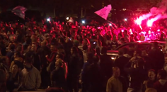 Nitra prežila bláznivú noc: Doma privítala svojich hokejových bohov