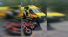 VIDEO: Smrteľná nehoda pri Žarnovici. O život prišiel 38-ročný motorkár