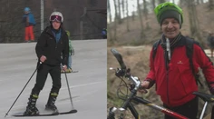 Niekde už vytiahli bicykle, inde sa ešte lyžovalo. Pozrite sa, ako Slováci trávili začiatok jari