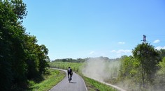 Tri kilometre novej cyklotrasy. Pri Martine finišujú rozprávkovú cestu ponad Váh