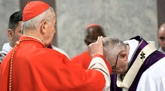 Pápež prijal popol od slovenského kardinála Tomka