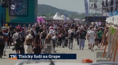 Tisícky ľudí na Grape