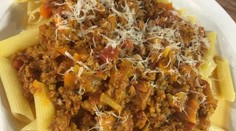 Sójová bolonská omáčka