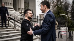 Premiér Heger na Ukrajine: Zelenskyj nám poďakoval za pomoc. Uvedomuje si, že to pre túto vládu nebolo jednoduché