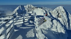 Na Lomnickom štíte pocítili arktickú zimu. Pri vetre bola pocitová teplota -50 stupňov