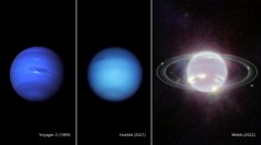 Vedci na to čakali desaťročia. Webbov  teleskop zachytil detailne planétu Neptún