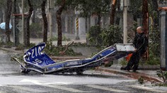 Na Taiwane vyčíňal tajfún Soudelor