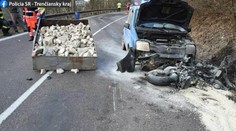Smrteľná nehoda pri Handlovej: Po zrážke prišiel o život 49-ročný motorkár