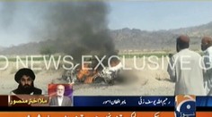 Vodca Talibanu je mŕtvy! Zverejnili zábery po zásahu auta raketou