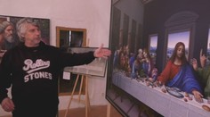 Rekonštrukcia Poslednej večere mu trvala celé roky – postupoval milimeter po milimetri. Obraz si môžete pozrieť aj vy