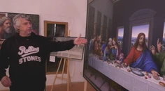 Rekonštrukcia Poslednej večere mu trvala celé roky – postupoval milimeter po milimetri. Obraz si môžete pozrieť aj vy