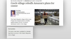 Američania sa vyznamenali. Brno označili za dedinu neďaleko Prahy