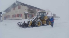 Leto sa skončilo: Alpy zasypal sneh, už by sa dalo aj lyžovať