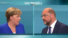 Merkelová a Schulz v debate neprekvapili, viackrát sa zhodli