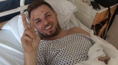 PRVÉ FOTO PO NEHODE: Dídžej EKG sa už v dobrej nálade usmieva!