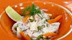 HOKEJOVÝ RECEPT NA DNES: Nórsky rybací šalát od Alberta Hauptmana