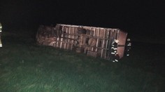 Na Gemeri opäť vyčíňal silný vietor: Pod Soroškou sfúkol z cesty nákladné auto