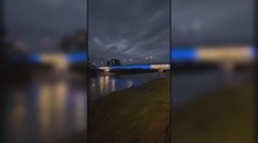 Dokončili modernú stavbu. V Hlohovci otvoria úplne nový most, ktorý bol na spadnutie