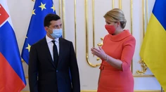 Prezidentka podporuje vstup Ukrajiny do Únie