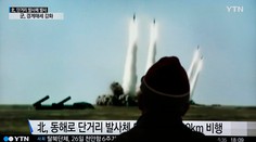 KĽDR vykonala skúšku troch balistických rakiet