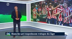 Hancko pri úspešnom vstupe do ligy
