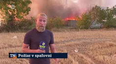 Požiar v spaľovni