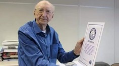 Úctyhodný svetový rekord: Muž pracuje pre rovnakú firmu 84 rokov