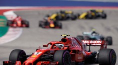 F1: Räikkönen víťazom Veľkej ceny USA, Hamilton si na majstrovské oslavy musí počkať