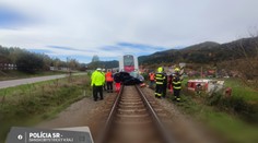 Smrteľná dopravná nehoda na železničnom priecestí. O  život prišiel 77-ročný muž