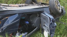 Tragická nehoda pri Veľkom Krtíši. Erik (†25) skončil s autom na streche