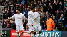 Oslabený Liverpool vyhral nad Crystal Palace gólom z 96. min.