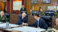 Putin sa v Sýrii stretol s Asadom