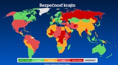 Toto sú najmenej bezpečné krajiny sveta. Niektoré sú pri Slovensku bližšie, než by ste čakali