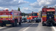 Nehodu pri Galante neprežil dlhoročný policajt (†46), ťažko zranenú ženu prevážal vrtuľník