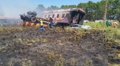 Tragédia v JAR: Najmenej 18 mŕtvych a vyše 260 zranených pri zrážke vlaku s nákladiakom