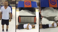 Gáborík preniesol "ľadovú výzvu" na oveľa vyšší level